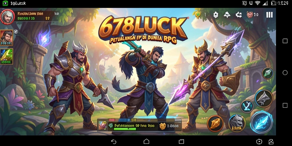 Tangkapan layar gameplay memukau mendemonstrasikan pertempuran epik dalam RPG.