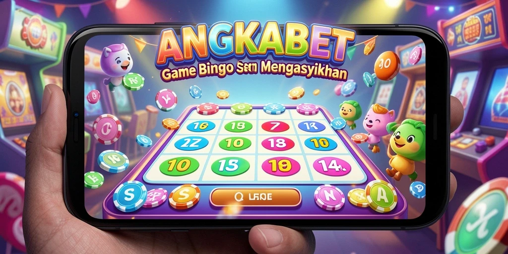 Tampilan screenshot gameplay Bingo di ANGKABET yang seru dan menarik.