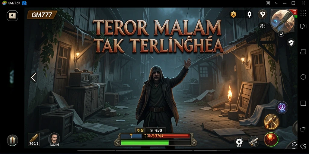 Gameplay menegangkan dalam suasana Horror yang mencekam.