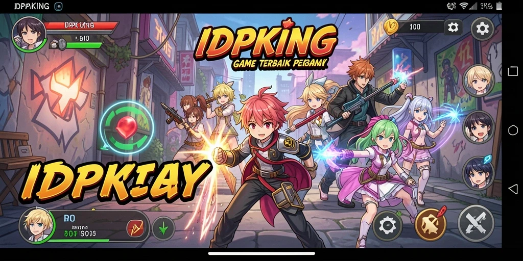 Tampilan gameplay IDPKING yang seru dan penuh aksi.