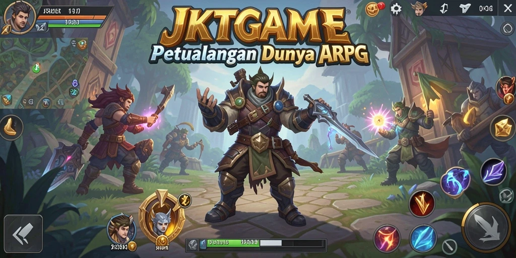 Gameplay seru dan menantang dalam JKTGAME.